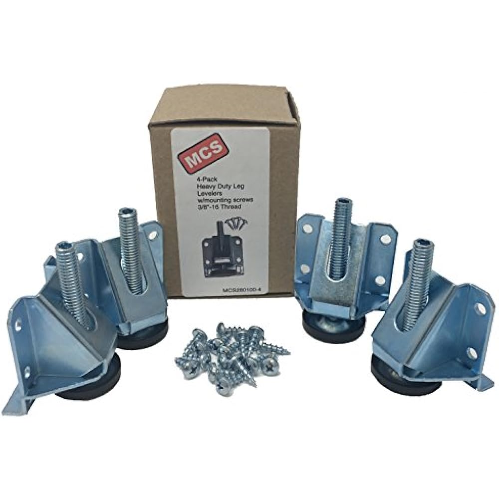 MCS2801004 Heavy Duty Adjustable Leg Leveler Set 680044030104 eBay