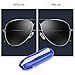 Bestidy Eyeglass Cleaners Set Lens Cleaner for Eyeglasses and Sunglasses Glasses Cleaner for All Types of Eye Wear (Blue)
