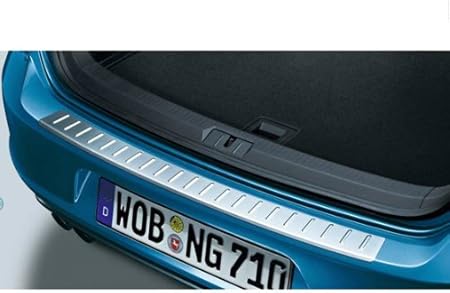 Amazon Volkswagen フォルクスワーゲン純正 リアバンパープレート Golf7 ゴルフ7 リアバンパープロテクター 車 バイク