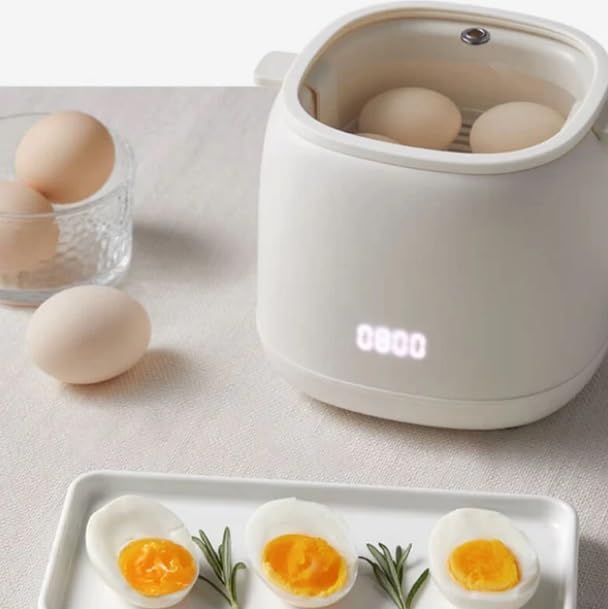 Smart Egg Cooker New Fully Automatic Rapid Egg Cooker, Mini Electric