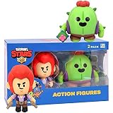 Figurine D'action Brawl Stars Leon – 11,4 Cm Articulé, Sous Licence Officielle Supercell – Cadeau Pour Fans De Jeux Vidéo