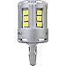 SYLVANIA - 7443 T20 LED White Mini Bulb - Bright LED Bulb, Ideal for Daytime Running Lights (DRL) and Back-Up/Reverse Lights (Contains 2 Bulbs)