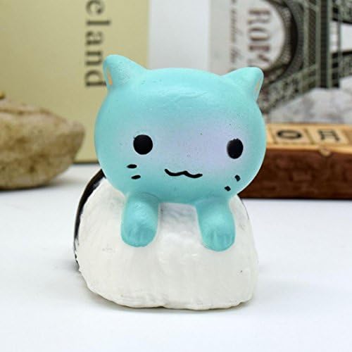 Stress Reliever, Woshishei 1PC Sushi Cat Squishy Cartoon Toy Slow Rising Scented Gift Toys
