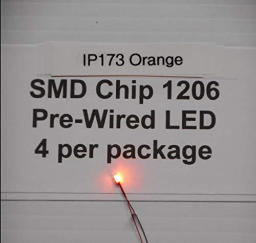 Iron Penguin IP173 4 Orange 3v SMD 1206 Chips