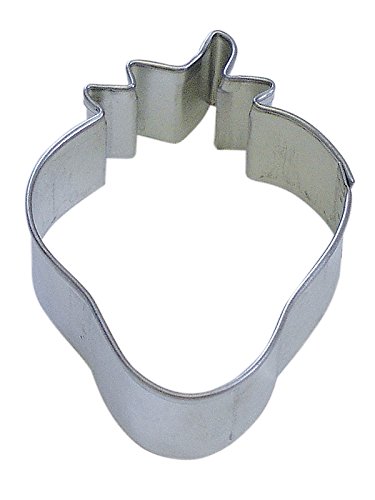 R&M Strawberry 3" Cookie Cutter in Durable, Economical, Tinplated Steel