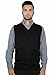 Blue Ocean Solid Color Sweater Vest