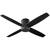 Oslo Hugger - 52 Inch Ceiling Fan-Noir Finish