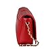 Rimen & Co Quilted Jumbo Classic Single Flap Cross Body Messenger Shoulder Purse Bag Women Woman Ladies Small Handbag Accented Metal Laced Chain Strap XH-2688 (White)