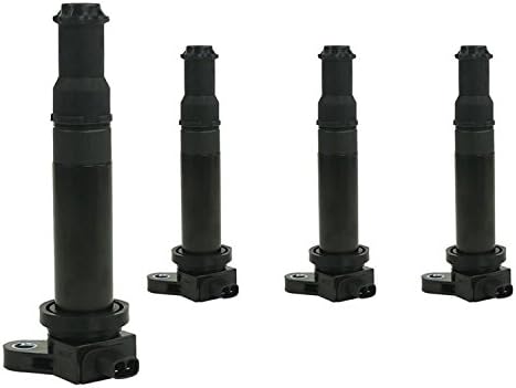 Ignitions Coils fit UF499 27301-26640 C1543 for Hyundai Accent Kia Rio Rio5 Dodge Attitude 1.6L L4 2006 2007 2008 2009 2010 2011(4 pcs) ZBN