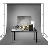 Julius Studio 6 ft X 9 ft Grey Chromakey Fabric Backdrop Background Screen, Photo Video Studio, JSAG105
