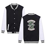 OOHPA TV Show Southside Serpents Hoodie -Cotton Fabric Long Sleeve Sweatshirt Unisex Pullover