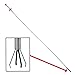 X-Long 36" Flex-Cable Pick-Up Tool 4-Finger Claw End Retriever Snake primary