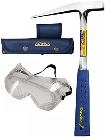 Estwing Pointed-Tip Rock Hammer Set (13 oz Nylon Handle)