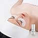 SENSITIVE Individual Eyelash Extension GLAM MILD Glue 5 ml / Semi Permanent Extension Black Adhesive Eyelash Bonding Supplies / Drying Time 7-8 Sec / Retention 2-3 Weeks / Latex Free (1 Bottle)