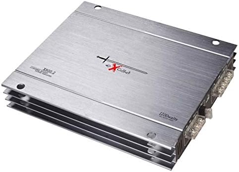 Excalibur X600.2 - 2 Channel Car Amplifier, 1200W Power, Variable Crossover, 2 Ohms, Silver - Image 3