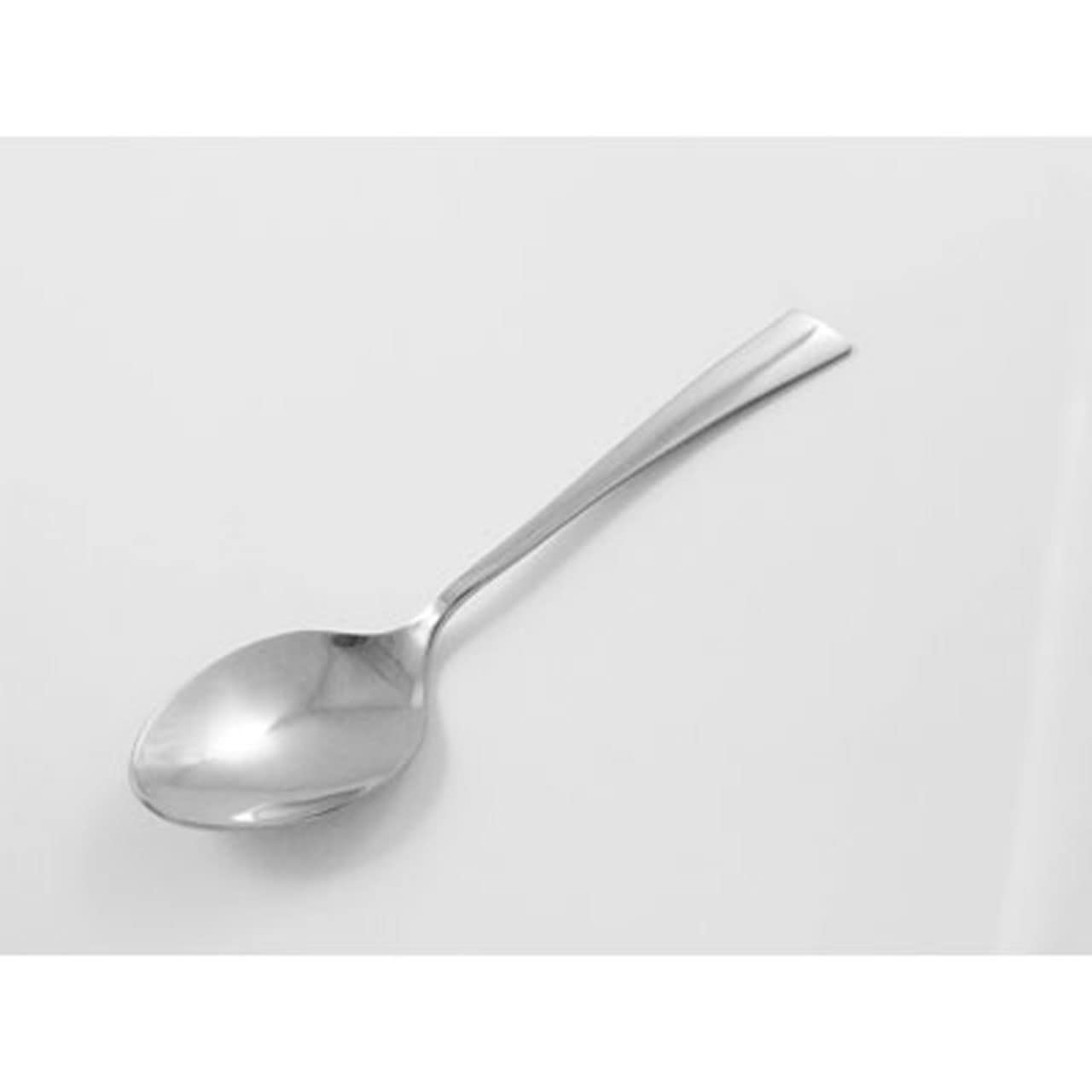 Premier Houseware Table Spoons/Stainless Steel Spoons/Dishw Safe Tablespoon/Every Day Use Practical Tablespoons/Practical Metal Spoon/Dinner Spoon W4 x D2 x H20cm.