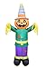 6 Foot Tall Happy Thanksgiving Hallween Inflatable Pumpkin Scarecrow Perfect Thanksgiving Autumn Yard Art Indoor Outdoor Decoration