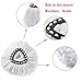 BBT BAMBOOST Mop Head Replacement Fit for OCedar Microfiber Easywring Spin Mop Refill - 6 Pack