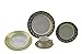 Three Star YL7600 Dinnerware Sets, Gold