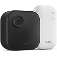 Blink Outdoor 4 – Wireless smart security camera, two-year battery life, 1080p HD day and infrared night live view, two-way t