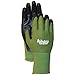 Bellingham C5371M The Bamboo Gardener Work Gloves, Made of Sustainable Bamboo Rayon Fiber, Durable Nitrile Palm and Fingers, Medium, Green