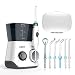 Water Flosser, ABOX Dental Oral Irrigator 600ml Capacity with 8 multifunctional Tips 10 Water Pressures Countertop Dental Flosser(FDA Approved)