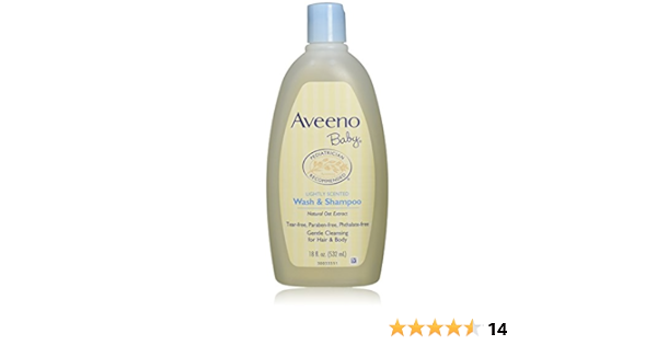 aveeno baby wash and shampoo amazon