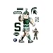 NCAA Michigan State Mascot Wall Decal