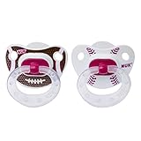 NUK Sports 2 Piece Orthodontic Pacifier, Girl, 18-36 Months