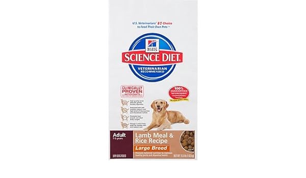 science diet large breed lamb