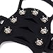 Ice Cleat Crampons And Tread ,Cleats for Walking, or Hiking on Snow and Ice,Cleat Over Shoe/Boot Anti Slip 10 Steel Studs Slip-on Stretch Footwear (X-Large (US WOMEN:10-13.5 / MEN:8.5-13))