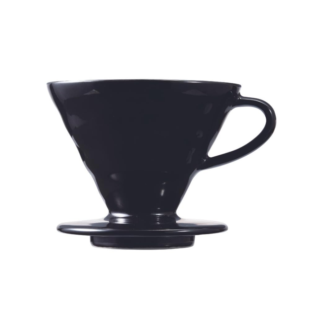 HARIO KDC-02-B Coffee Dropper, Ceramic, Black, Size 2