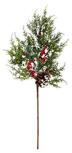 Cypress Home Frosted Pine Cone Tree Pick Decor Buy Online In Gambia At Desertcart