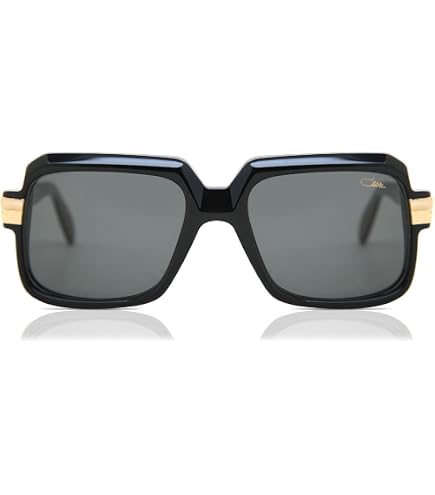 Amazon.com: Cazal CAZAL VINTAGE 607-3 BLACK GREY Black Gold/Grey