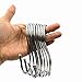 GXHUANG Heavy Duty Metal Chrome Plated S Shape Hooks, Set of 10 (Large)