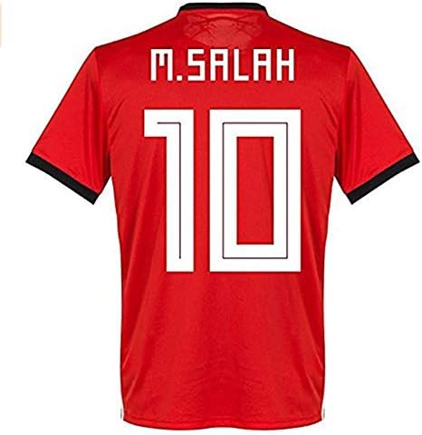 Egypt National Team 10 M Salah Home Mens Soccer Jersey Color Red