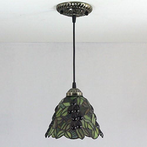 Gweat 8-Inch European pastoral tiffany pendant light ceiling porch lamp
