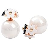 Stud Earrings Fashion Jewelry Daisy Perfume Design 0.63