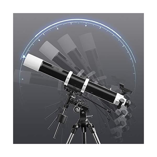 WJJ Fernrohr Kinder Fernrohr Mit Stativ Astronomisches Teleskop, Hochauflösende Hohe Vergrößerung, Dual-Nutzung Für… – Bild 5
