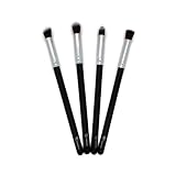 Royal Care Cosmetics 4 Piece Silver Face Synthetic Brush Set