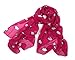 Cute Cartoon Penguin Pattern Scarf Soft Cozy Lightweight Chiffon Wrap Shawls For Women Girls Fashion Sheer Scarves