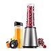 Smoothie Blender, BILACA Personal Blender Single Serve for Shakes and Smoothies,Frozen Fruit Blender With 18oz BPA-Free Sport Bottles,300W