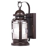 Westinghouse 6230100 Weatherby One-Light Exterior Wall Lantern, Weathered Bronze Finish on Steel with Clear Glass (Tools & Home Improvement)