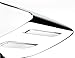Chrome Rear/Tail Lights Lamp Molding Trim Covers 2pcs Set for 2012 2013 Hyundai Veloster