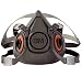 3M Half Facepiece Reusable Respirator 6300, Gases, Vapors, Dust, Paint, Cleaning, Grinding, Sawing, Sanding, Welding, Large primary