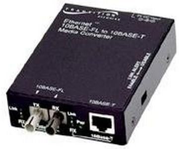 Transition Stand-Alone - Media converter - ST single mode / RJ-45 - up to 12.4 miles - 1310 nm