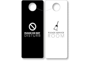 FRONT DESK SUPPLY FrontDesk Supply Do Not Disturb – Privacy/Service Disposable Signs for Hotel and Motel Door Hanger Urban Design (set of 250)