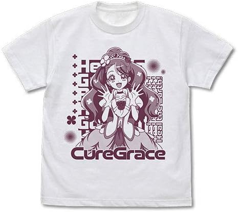 Amazon ヒーリングっど プリキュア キュアグレース tシャツ white xl アニメ 萌えグッズ 通販 Amazon ヒーリングっど プリキュア キュアグレース tシャツ white xl アニメ 萌えグッズ 通販