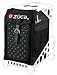 Zuca Mystic Sport Insert Bag (Quilted Black w/Rhinestones) with Black Non-Flashing-Wheels Sport Frame
