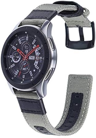 22mm Nylon Adjustable Loop Mesh Strap Replacement Band Sport Strap for Samsung Galaxy Watch 46mm